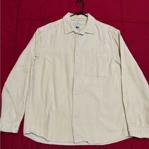 Men’s Corduroy Button Up Shirt